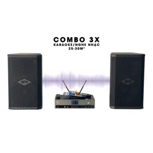 COMBO 3X KARAOKE/MUSIC 25–30M²