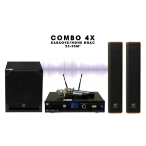 COMBO 4X KARAOKE/MUSIC 25–30M²